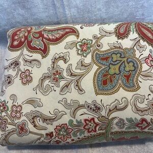 Pottery Barn duvet cover queen Charlie paisley print